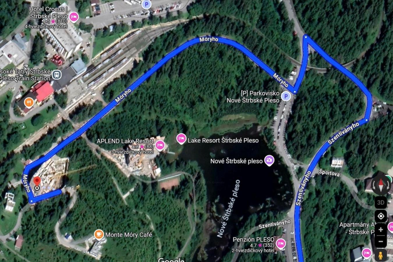 Apartman 405 Hotel Ovruc Štrbské Pleso Eksteriør billede